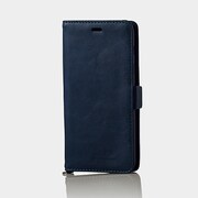 Galaxy Feel2 ソフトレザーカバー 磁石付 ネイビー PD-SC02LPLFYNV