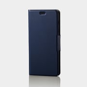Galaxy Feel2 ソフトレザーカバー 薄型 磁石付 ネイビー PD-SC02LPLFUNV