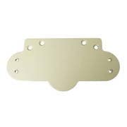 S-102P用取付補助板 アイボリー(袋入)