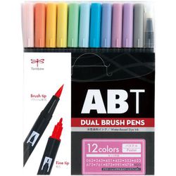 ヨドバシ Com トンボ鉛筆 Tombow Ab T12cpa デュアルブラッシュペン Abt多色セット12色パステル 通販 全品無料配達