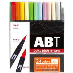 デュアルブラッシュペン ABT多色セット24色ベーシック AB-T24CBA