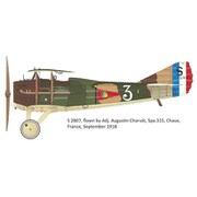 EDU2126 スパッドXIII 「チェコスロバキア人パイロット」 [1/72スケール プラモデル]