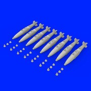EDU672212 GBU-32 JDAM 米海軍型 8個入り [1/72スケール レジン製パーツ]