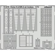 EDU72679 ハンドレぺージ ヴィクターK.2/SR.2 エアブレーキエッチングパーツ エアフィックス用 [1/72スケール エッチングパーツ]