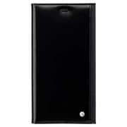 SB-IA20-FPEG/BK [iPhone XR 手帳型ケース RILEGA Edge Leather Flip ブラック]