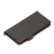 PG-XZ3FP01BK [Xperia XZ3 フリップカバー PUレザーダメージ加工 ブラック]