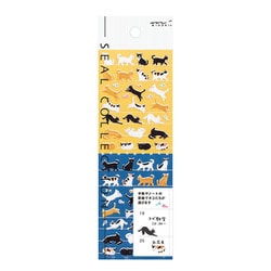 シール 2277 小さなネコ柄 82277006
