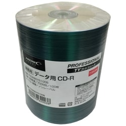 HIDISC CD-R データ用 シュリンクパック 100枚 TYCR80YS100B