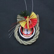 限定 正月飾り 紅舞 扇リース WA-1801