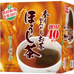 香りひろがるお茶 ほうじ茶ティーバッグ 40袋×1