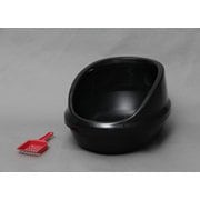 P-NE-500-H [クロ ネコのトイレハーフカバー]
