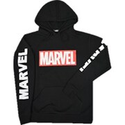 MV-MPK06(M) MARVEL プルパーカーBKL [キャラクターグッズ]