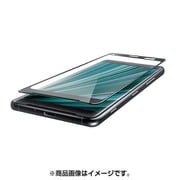 PM-XZ3FLGHBLRBK [Xperia XZ3 フルカバーガラスフィルム/超強化/ブルーライトカット/ブラック]