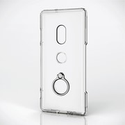 PM-XZ3HVCRSV [Xperia XZ3 ハイブリッドケース リング付 シルバー]