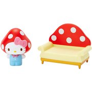 ハローキティ マスコットセット きのこ [キャラクターグッズ]
