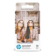 HP Sprocket用フォト用紙（背面シール式）50枚 1RF42A