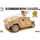 ミリタリーシリーズ TMOTM7204-G U.S. HMMWV M1114 w/M153 CROWSII “ゴールデン オークリーフセット” [1/72 プラモデル]