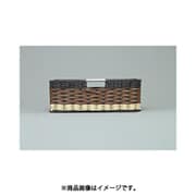 IMK-38 [ウッディバスケット浅型 ブラウン]