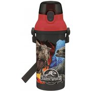 キャラクターグッズ ジュラシックワールド PSB5SAN 直飲プラワンタッチボトル