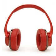 「いい音」Bluetoothヘッドホン&スピーカー TA-MH5 RD
