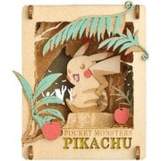 PT-W05 ポケットモンスター PAPER THEATER-ウッドスタイル ピカチュウみっけ [ペーパークラフト（完成サイズ：H85×W65×D36mm）]