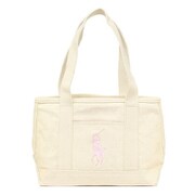 RA100103 Medium Tote Natural/Light Pink Polo Ralph Lauren [トートバッグ 並行輸入品]