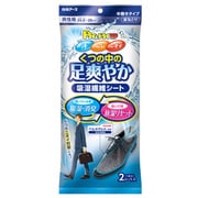 ドライ＆ドライUP足爽やかシート男性用 2枚 [フットケア]