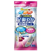 ドライ＆ドライUP足爽やかシート女性用 2枚 [フットケア]