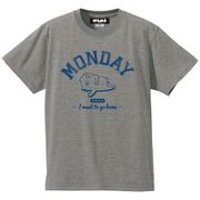 からめる Tシャツ MONDAY グレイ L [キャラクターグッズ]