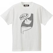 からめる Tシャツ HELP ホワイト M [キャラクターグッズ]
