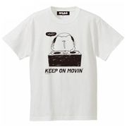からめる Tシャツ KEEP ON MOVIN’ ホワイト L [キャラクターグッズ]