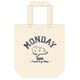 からめる トートバッグ MONDAY ナチュラル [キャラクターグッズ]