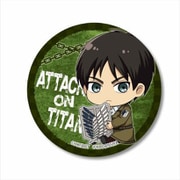 ぎゅぎゅっと缶バッチ 進撃の巨人3 エレン・イェーガー 調査兵団 [キャラクターグッズ]