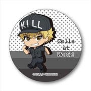 てくトコ缶バッチ はたらく細胞 キラーT細胞 [キャラクターグッズ]