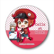 てくトコ缶バッチ はたらく細胞 赤血球 台車 [キャラクターグッズ]