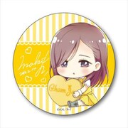 ぎゅぎゅっと缶バッチ 推しが武道館いってくれたら死ぬ 伯方 眞妃 [キャラクターグッズ]