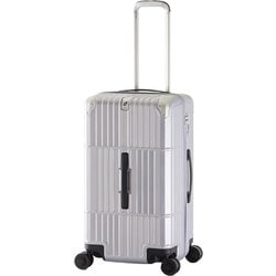 スーツケース departure（ディパーチャー）旅行日数目安：8～10泊 80L TSAロック搭載 防犯ファスナー採用 HD-510-27 シャイニングブラッシュシルバー