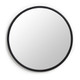 umbra ウォールミラー HUB MIRROR 24 （ハブ ミラー 61×61cm） ブラック 21008243040