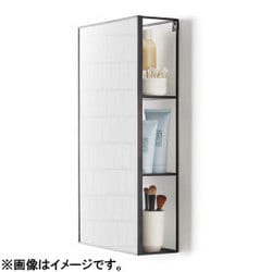 umbra ウォールミラー CUBIKO MIRROR （キュービコ ミラーW30.5×D12.9×H60.9cm） ブラック 21009654040