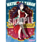 ラブライブ！サンシャイン！！ B5クリア下敷き 松浦果南 マジシャン [キャラクターグッズ 長辺250×短辺182mm]