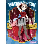 ラブライブ！サンシャイン！！ B5クリア下敷き 渡辺曜 マジシャン [キャラクターグッズ 長辺250×短辺182mm]