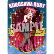 ラブライブ！サンシャイン！！ B5クリア下敷き 黒澤ルビィ マジシャン [キャラクターグッズ 長辺250×短辺182mm]