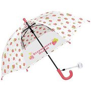 Crux 45cm 子供 傘 STRAWBERRY DREAM WH