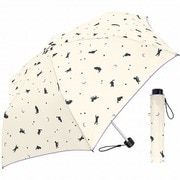 Crux 55cm 台風 折りたたみ傘 NIGHTCAT WH