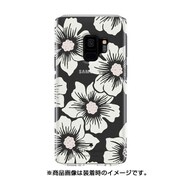 kate spade new york Protective Hardshell Case for Samsung S9 - Hollyhock Floral Clear/Cream with Stones KSSA-041-HHCCS