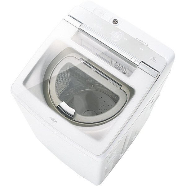 AQUA アクア AQWGTW100G(W) [縦型洗濯乾燥機 10kg ホワイト系] 通販【全品無料配達】