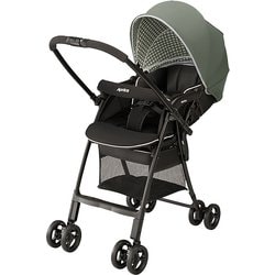 アップリカ　カルーンエアーAB 両対面　チェックグリーン ヨドバシ.com - アップリカ Aprica カルーンエアーAB チェック
