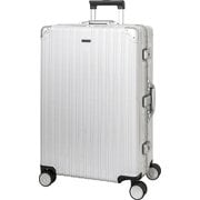 スーツケース ハードフレームタイプ 旅行日数目安：4～7泊 70L TSAロック搭載 ホワイトカーボン LB-0781-64