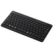 Bluetoothキーボード 超薄型 専用ケース付 マルチペアリング対応 汎用 ブルー TK-SLP01BU