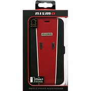 NM-PX-B3 RD [日産 nismo公式 iPhone XS/X 本革手帳型 ケース RD]